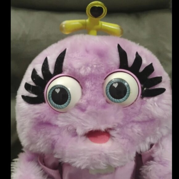 Vintage 1999 Wuv Luv Purple Plush Interactive Talking With Baby Trend Masters - Picture 5 of 11